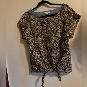 Sunflower short sleeve top